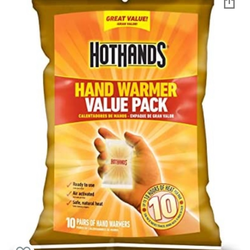 HotHands Hand Warmer Bundle pack. Office use, camping, tailgating.